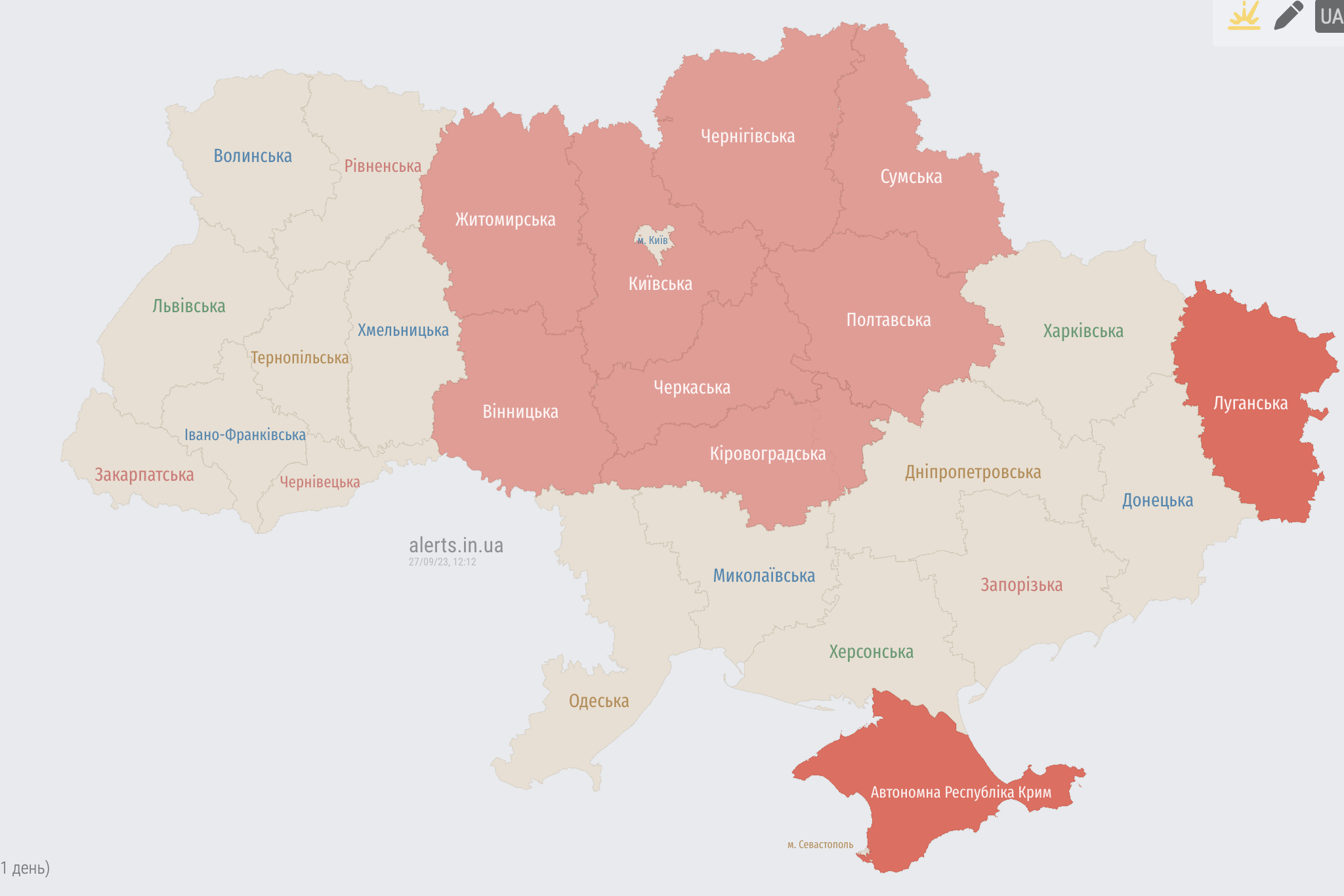 Брянская область карта россии и украины